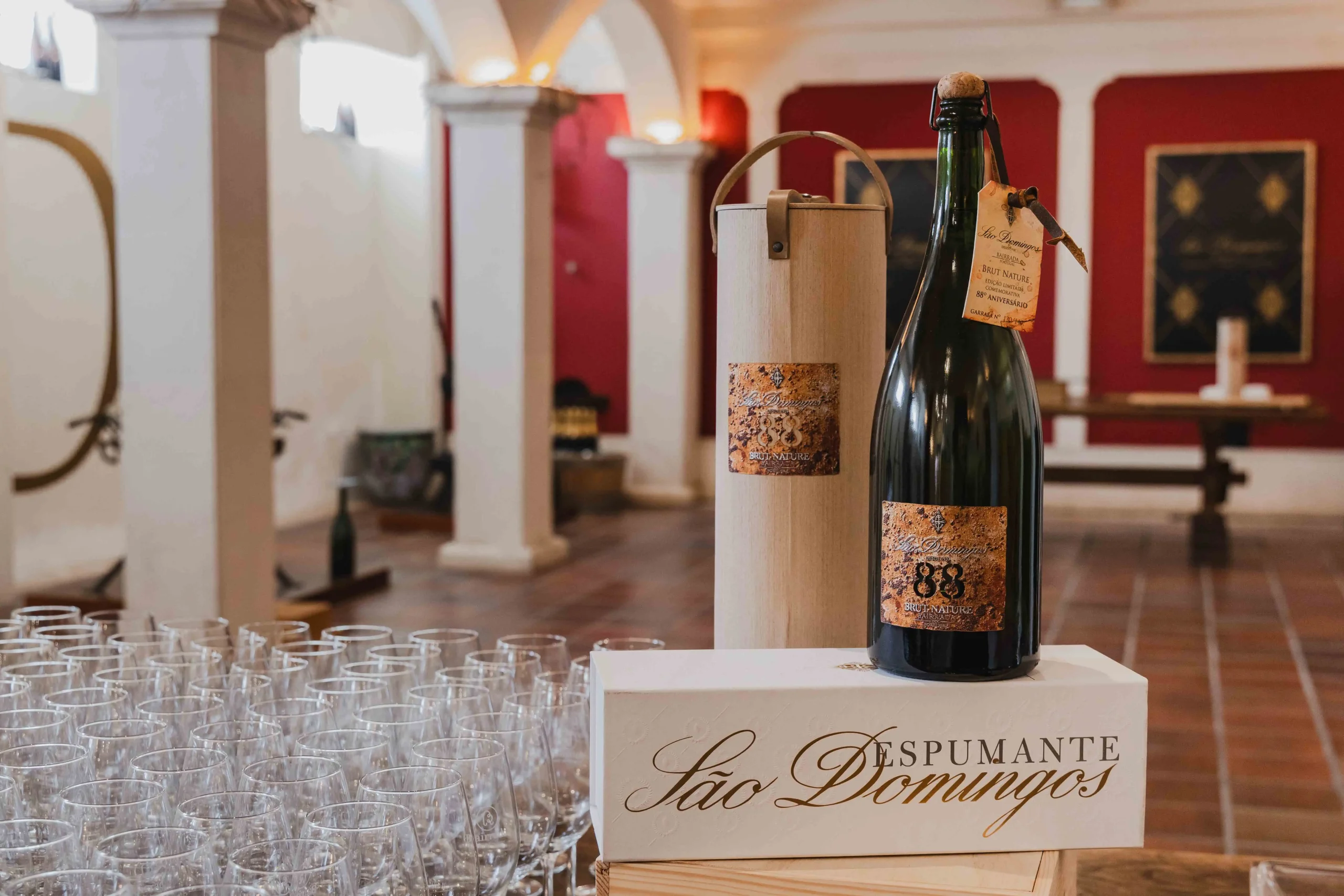 88 Brut Nature: o novo espumante da Caves São Domingos