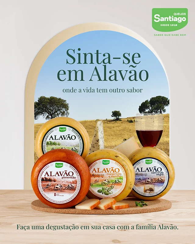 Queijos Santiago lança campanha que evoca a tranquilidade das planícies alentejanas