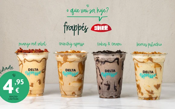 Delta Espresso junta-se à Swee para lançar bebidas de verão com menos açúcar e mais sabor