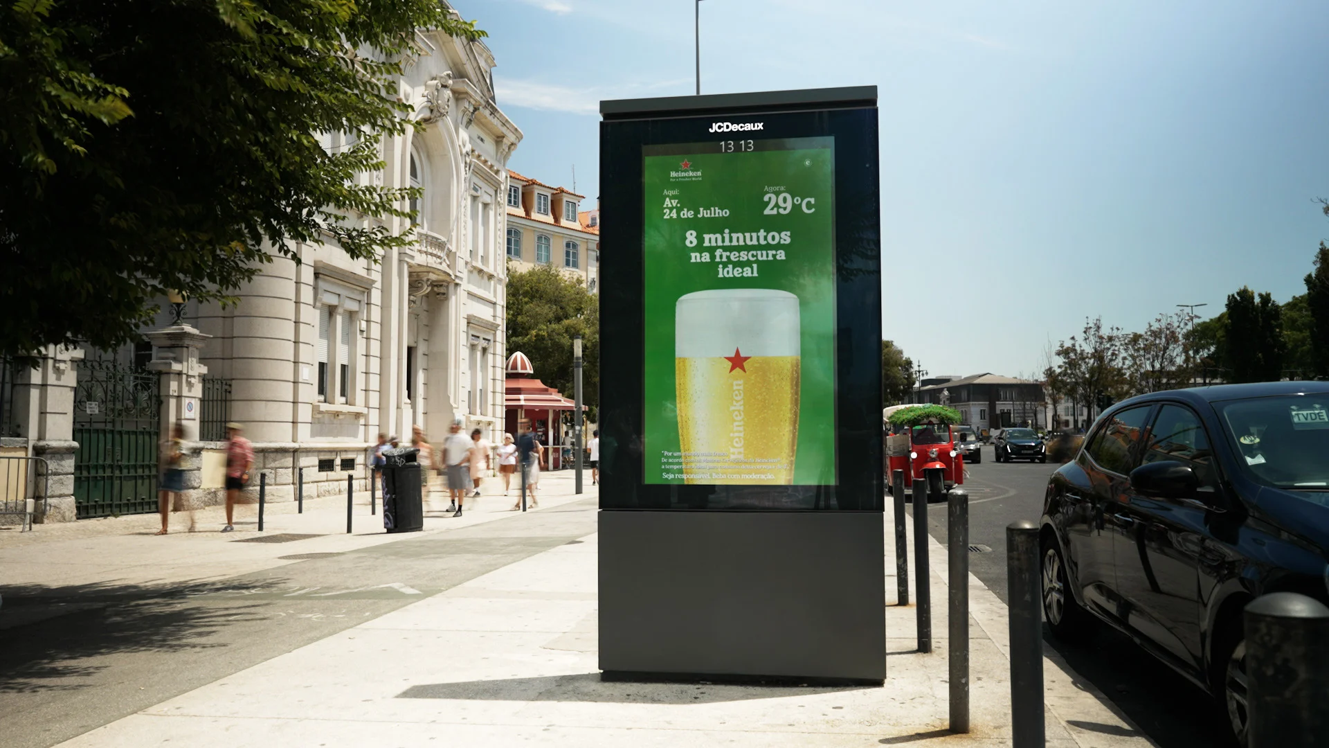 Heineken mostra quanto tempo dura uma cerveja fresca de norte a sul do país