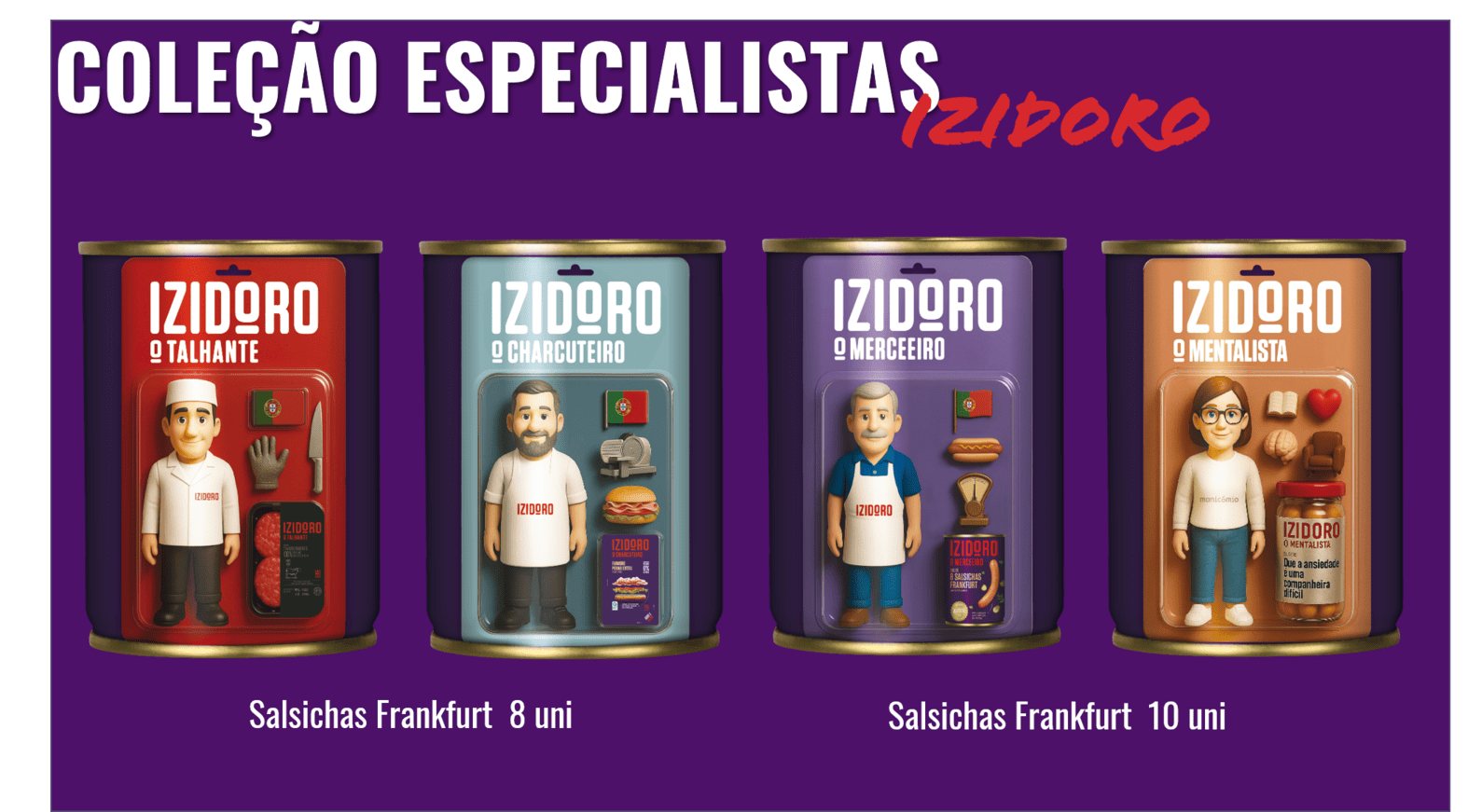 Izidoro apresenta Maxi Hot Dog e Coleção Especialistas