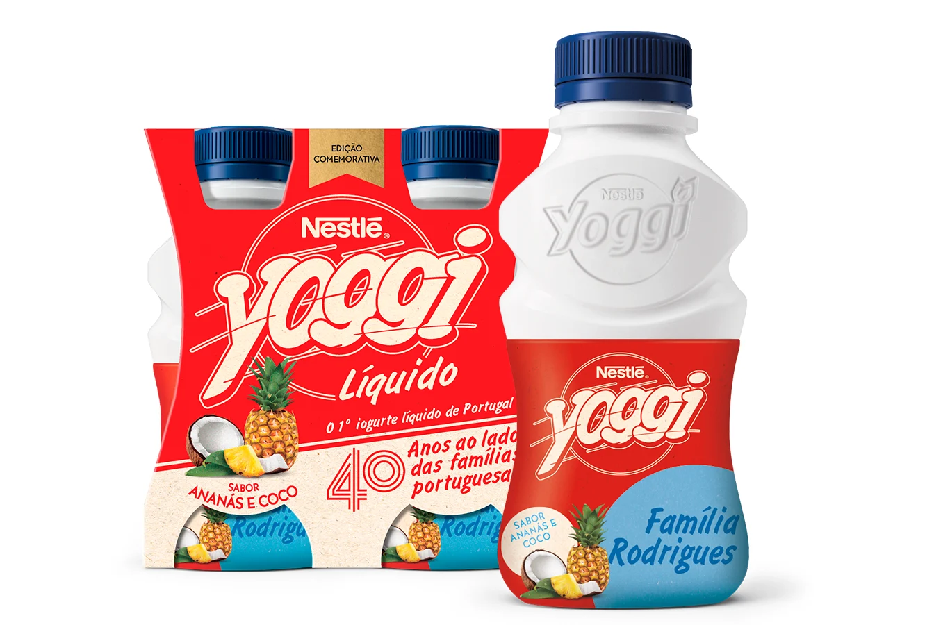 Yoggi celebra 40 anos com edição limitada de garrafas