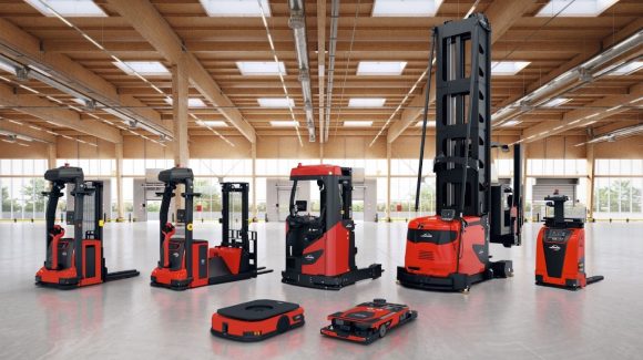 Linde Material Handling amplia gama de empilhadores automatizados para otimizar a intralogística