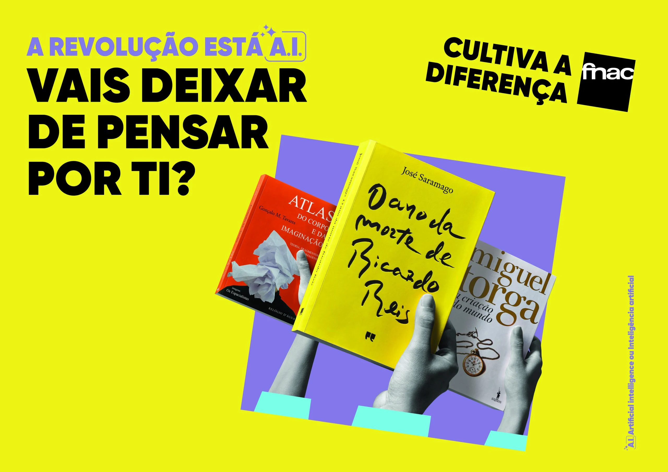FNAC lança campanha A Revolução Está AI