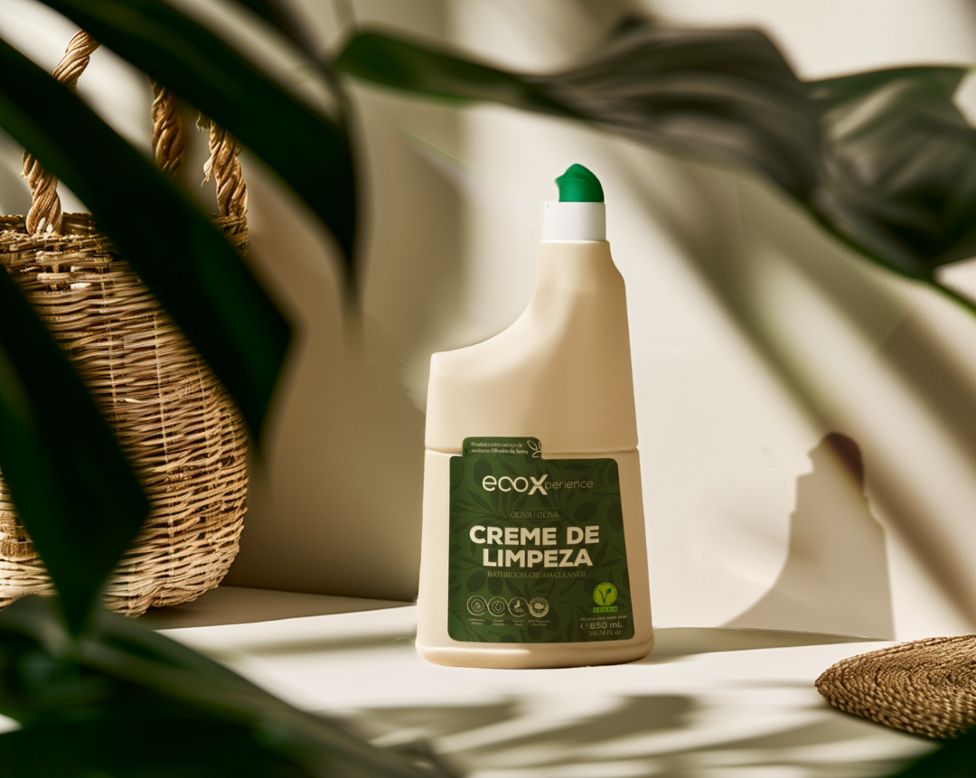 EcoX e Oliveira da Serra lançam creme de limpeza inovador feito com caroço de azeitona