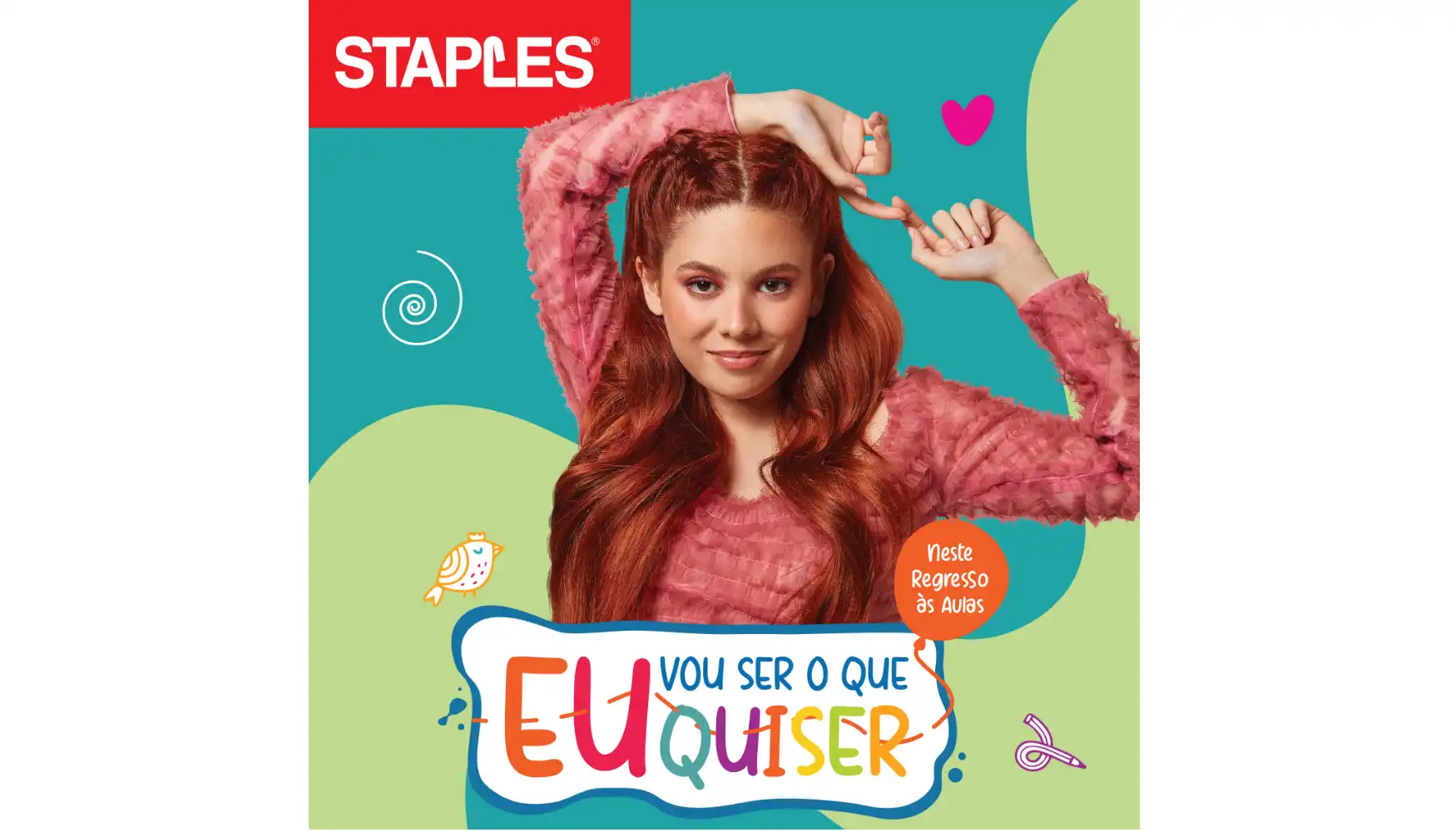 Staples: “Neste regresso às aulas, tu vais ser o que tu quiseres”