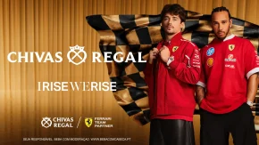Chivas Regal homenageia Scuderia Ferrari HP