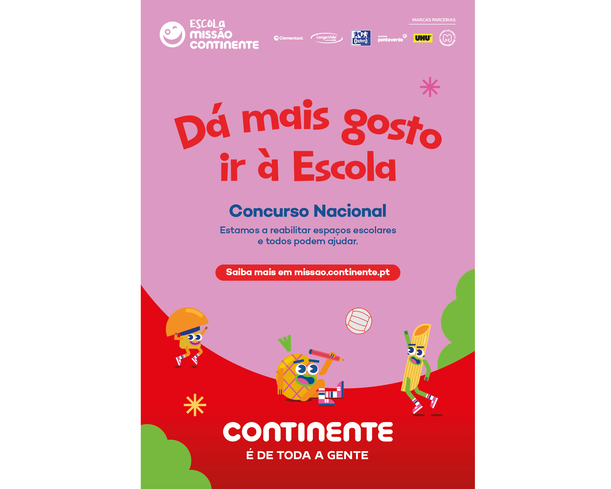 Escola Missão Continente lança concurso para reabilitar espaços escolares