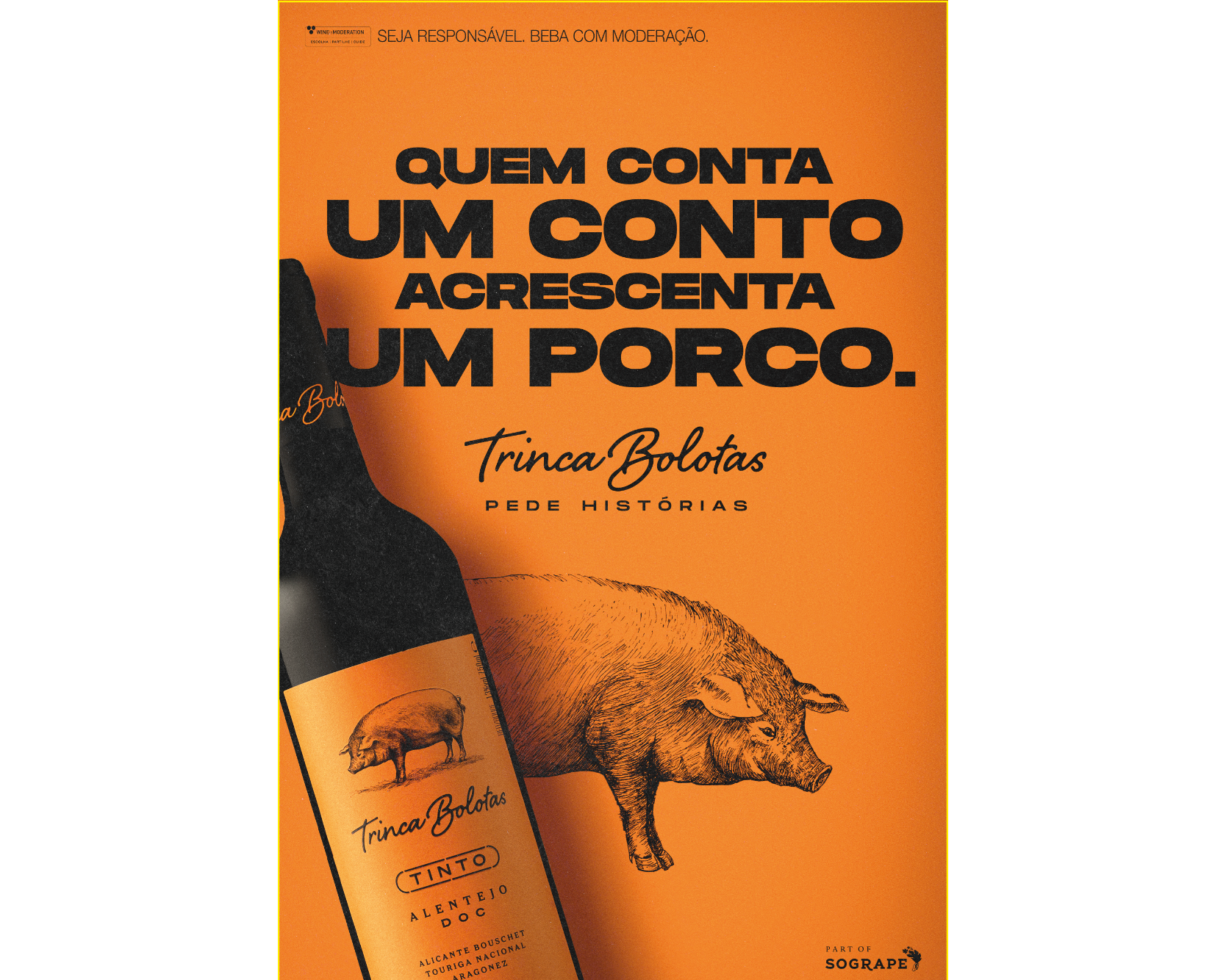 Trinca Bolotas campanha