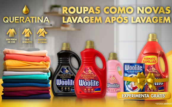 Woolite destaca fórmula exclusiva com queratina em nova campanha