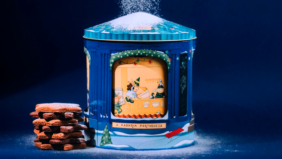 A Padaria Portuguesa Lata de Natal
