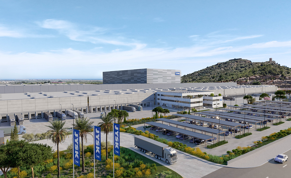 JYSK vai construir centro de distribuição de última geração em Espanha