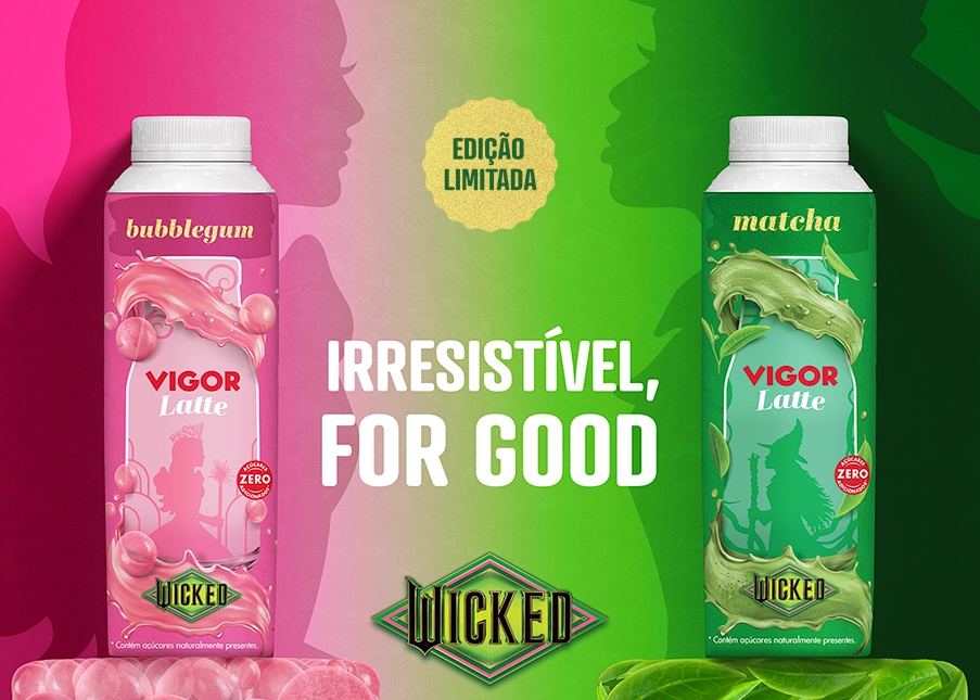 Vigor lança edição limitada inspirada no musical Wicked
