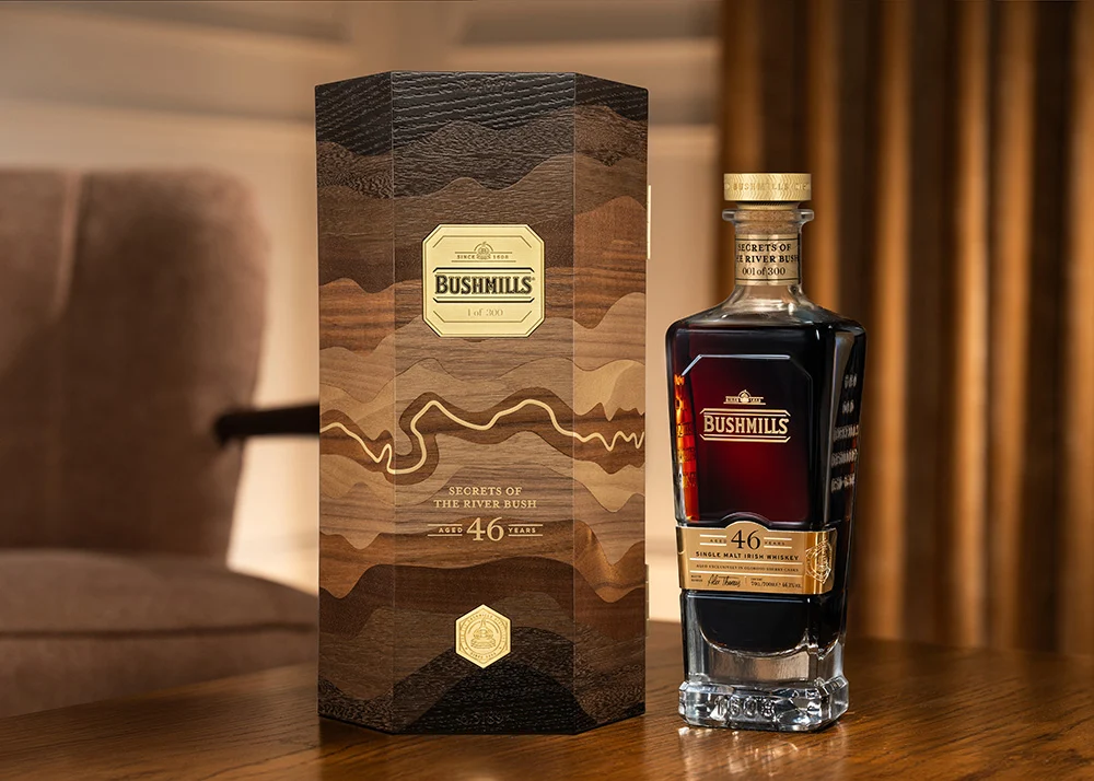 Bushmills apresenta o seu single malt irlandês mais antigo de sempre