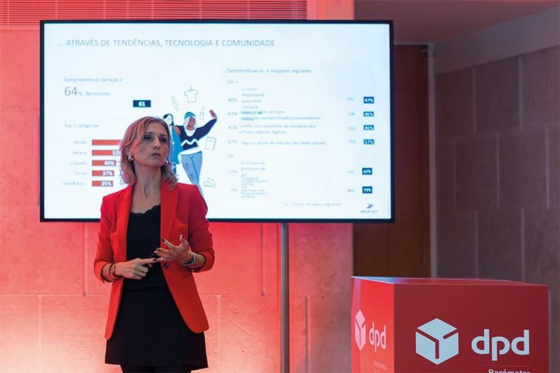 Carla Pereira, diretora de comunicação e de marketing DPD Portugal
