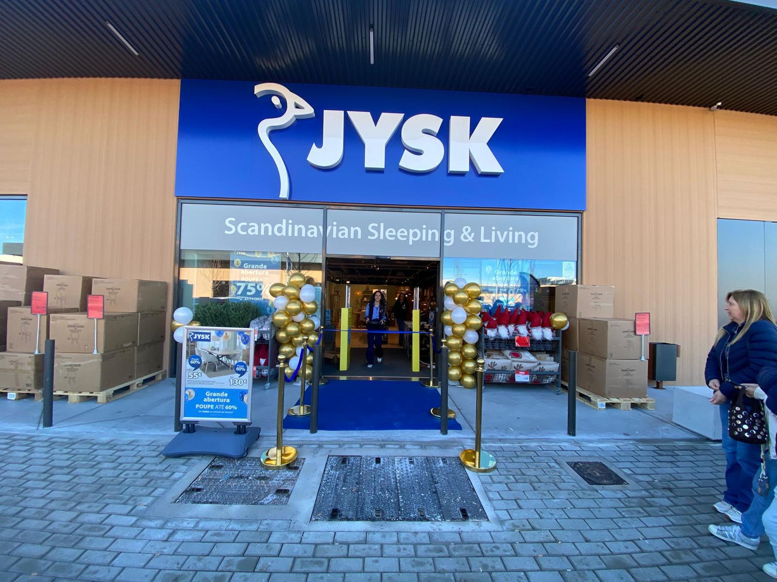 JYSK nova loja