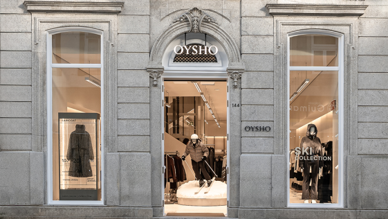 Oysho nova loja Porto