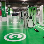 pontos de carregamento continente