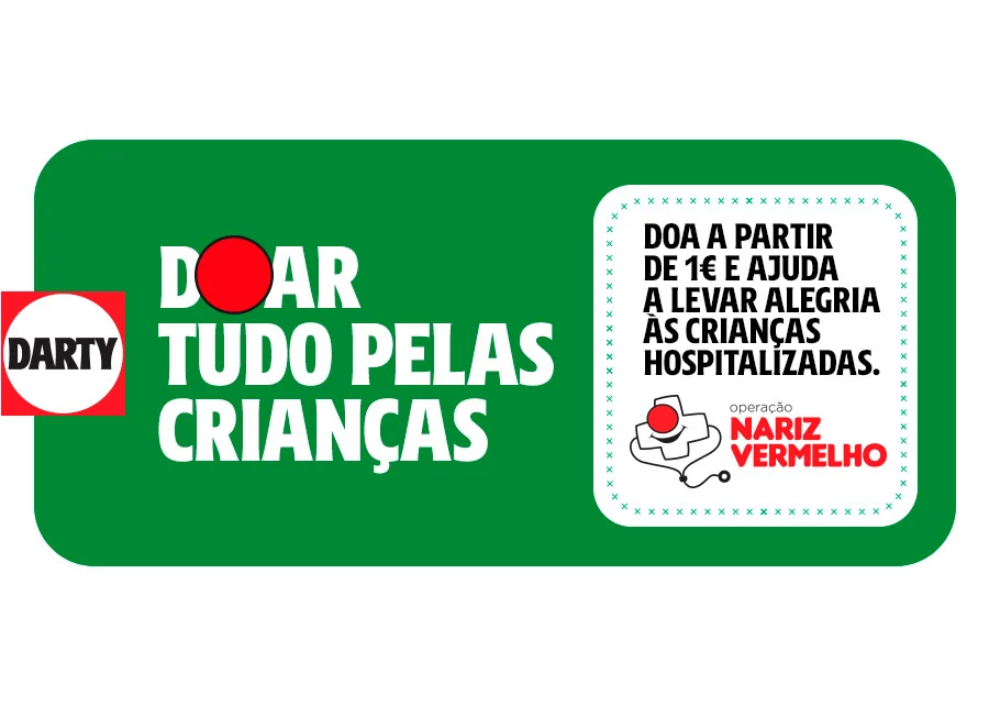 Darty apoia pela primeira vez a Operação Nariz Vermelho
