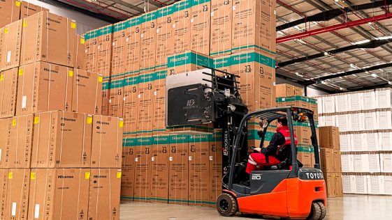 Hisense ID Logistics parceria