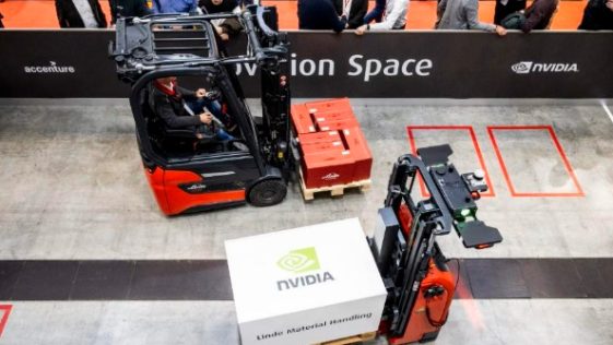 Linde Material Handling NVIDIA Accenture