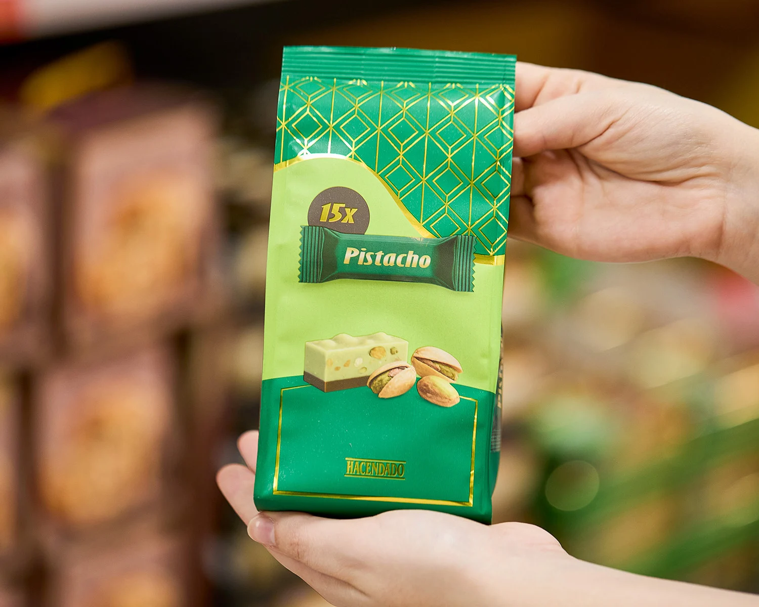 Bombons de Pistacho da Mercadona superam 60.000 unidades vendidas