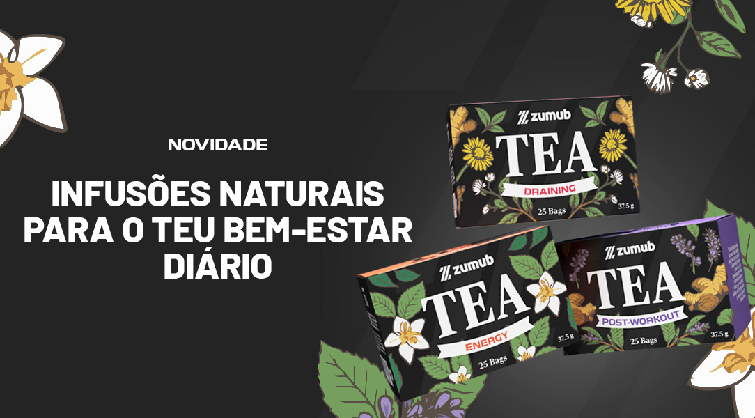 Zumub lança nova linha de chás funcionais focada no bem-estar diário