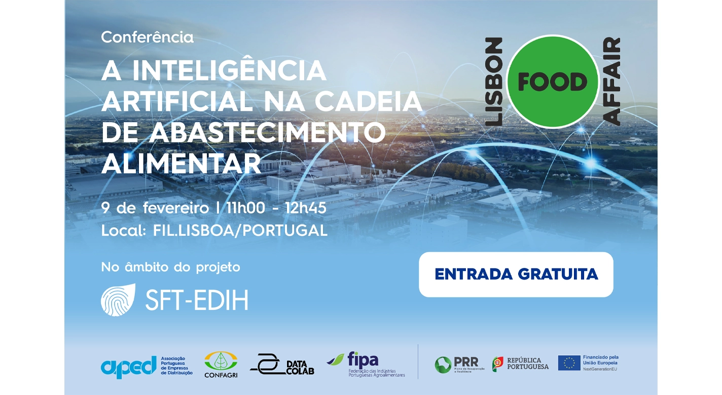 “A Inteligência Artificial na Cadeia de Abastecimento Alimentar” em debate na Lisbon Food Affair