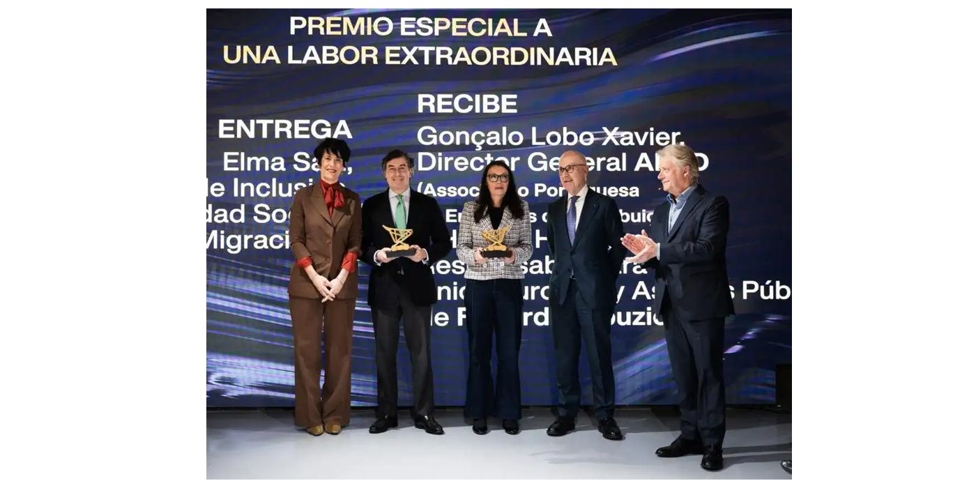 APED distinguida em Espanha pelo compromisso social e cooperação institucional