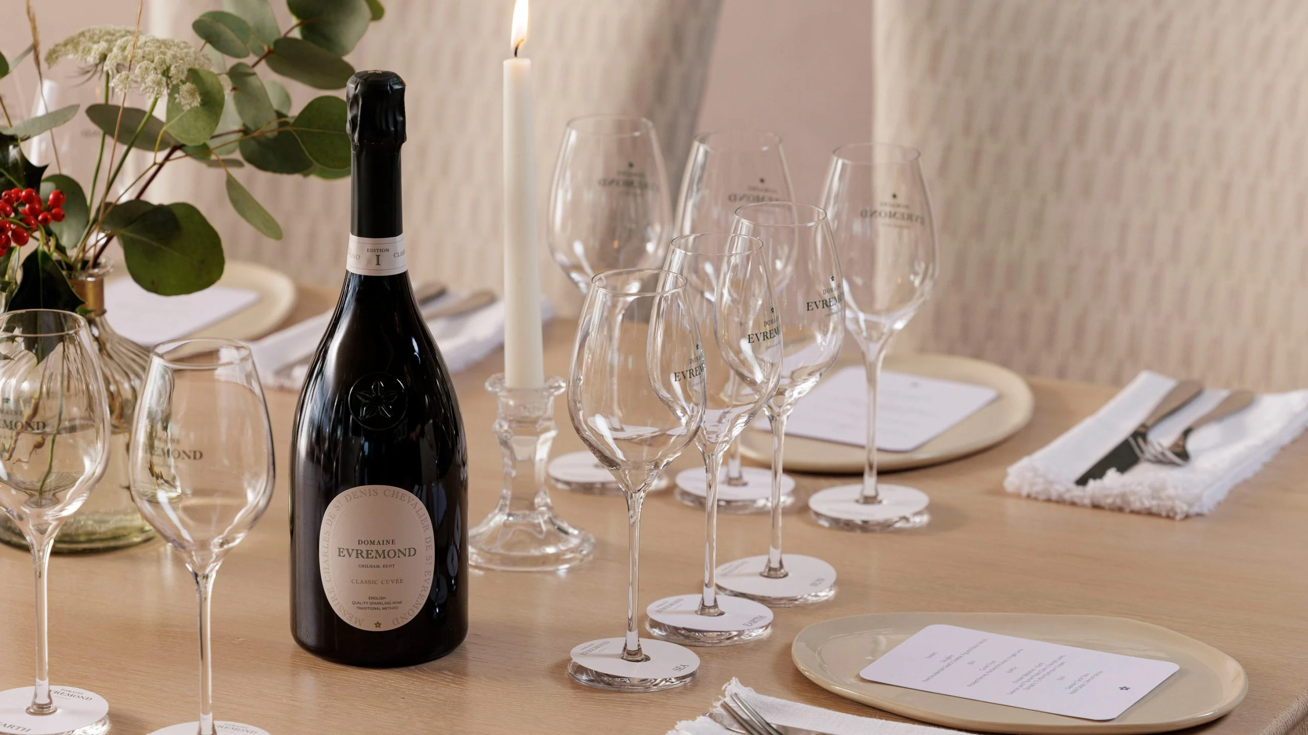 Sogrape é o distribuidor exclusivo do espumante inglês Domaine Evremond