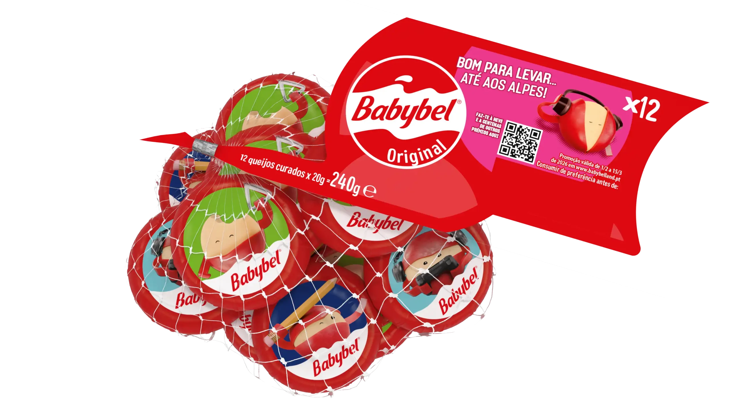 Baybel apresenta “Babybel… bom para levar até aos Alpes”