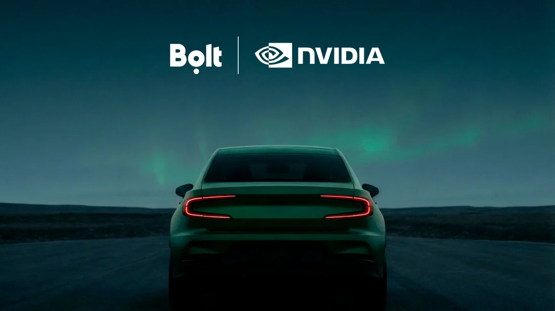 Bolt alia-se à NVIDIA para desenvolver veículos autónomos na Europa