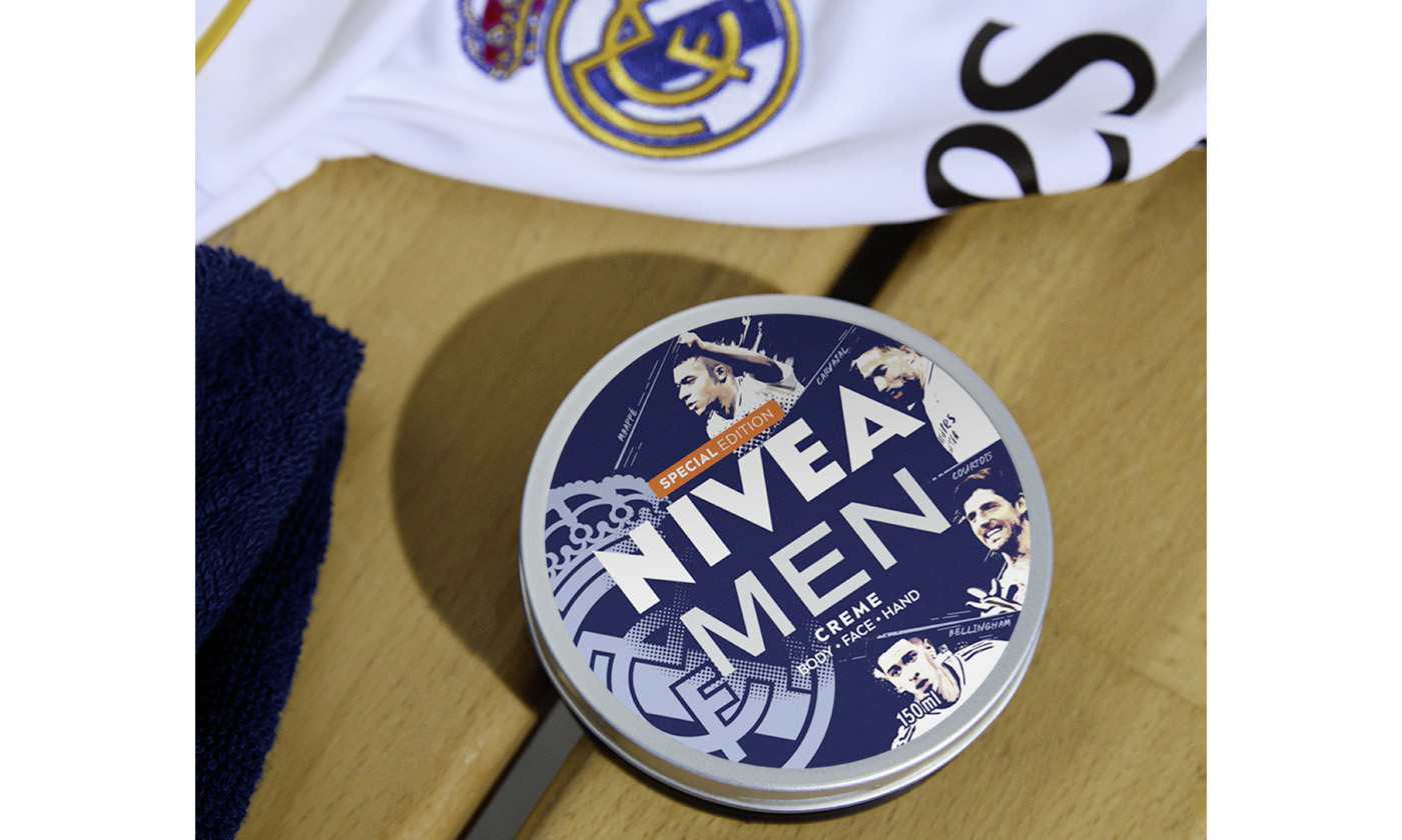 NIVEA MEN lança edição limitada com o Real Madrid e aposta na rotina de cuidado masculino