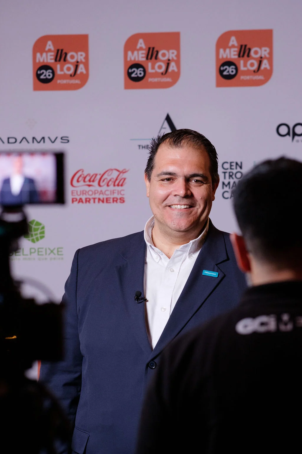 Pedro Santos, General Manager Hisense Portugal, no evento A Melhor Loja de Portugal 2026