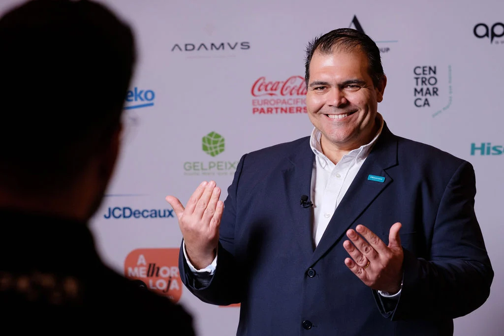 Pedro Santos, General Manager Hisense Portugal, no evento A Melhor Loja de Portugal 2026