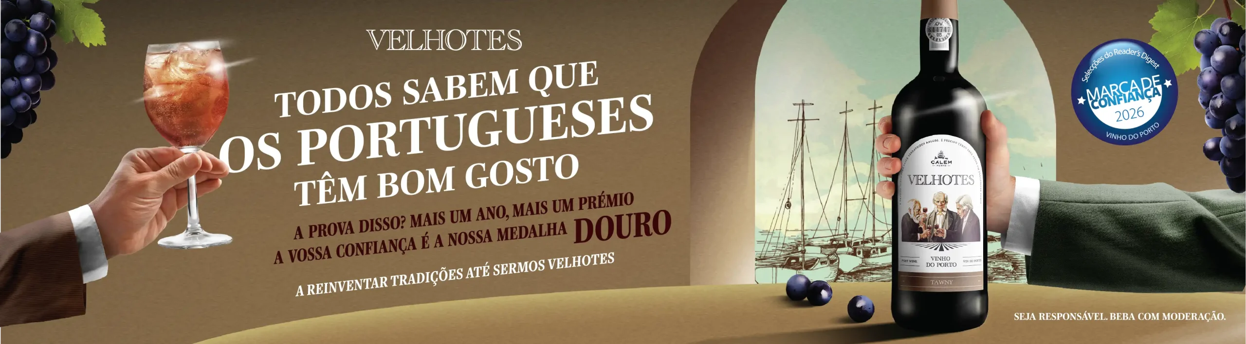 Velhotes: Marca de Confiança pelo segundo ano consecutivo