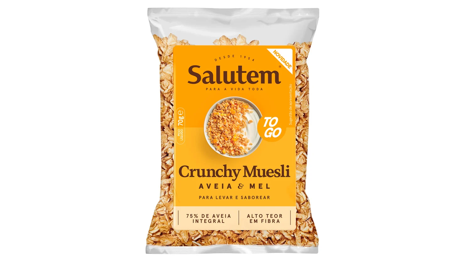 Salutem lança Crunchy Muesli To Go