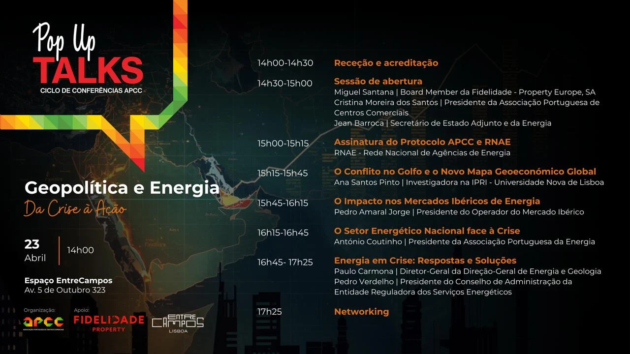 APCC promove conferência sobre geopolítica e crise energética com principais decisores do sector