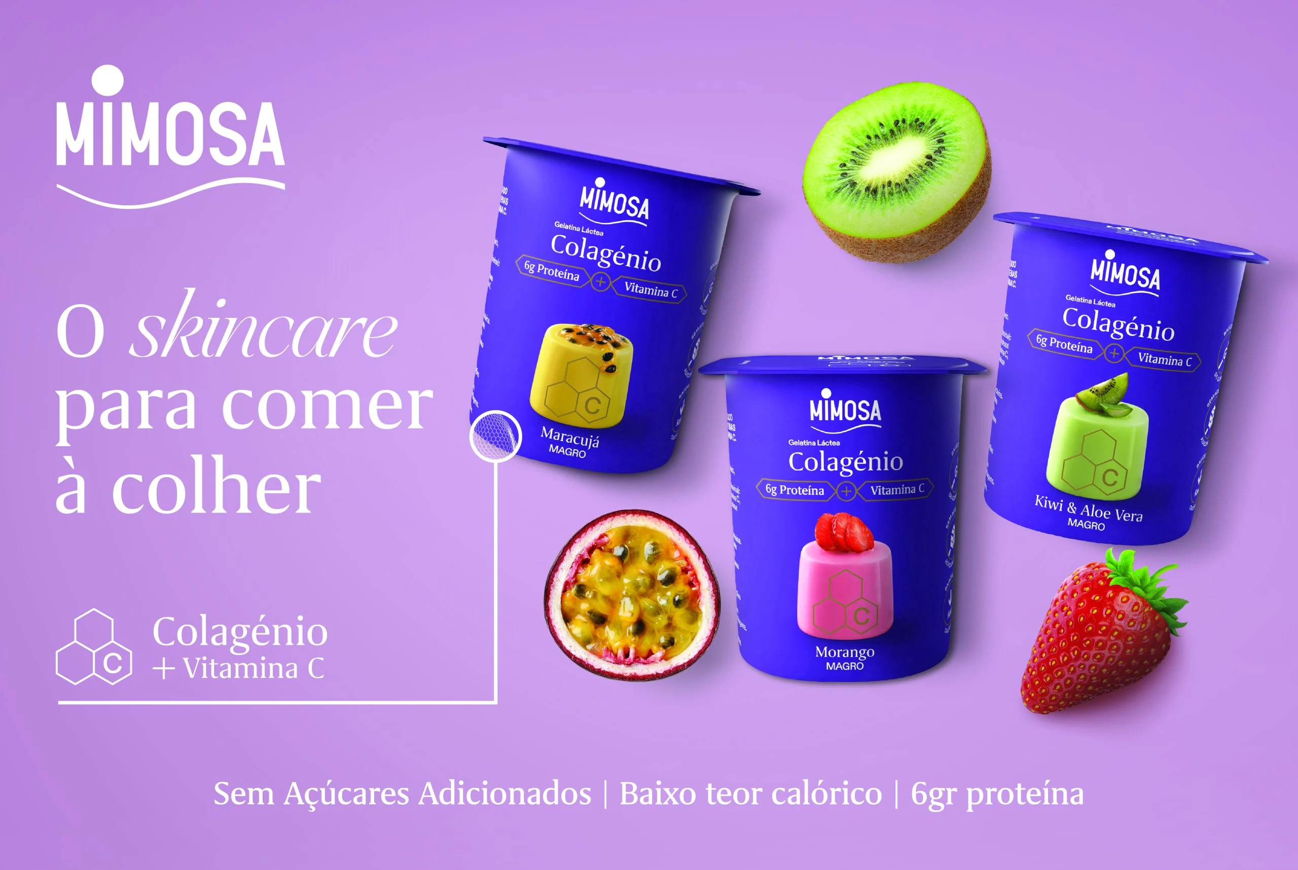 Mimosa entra na nutricosmética com gelatinas lácteas colagénio