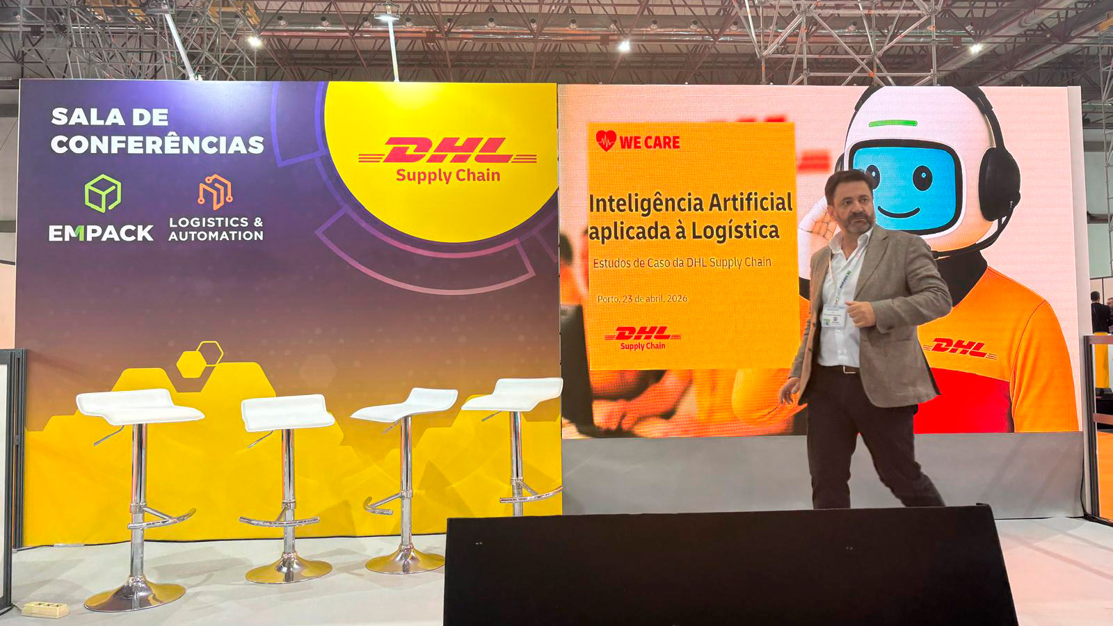 DHL revela como a IA está a redefinir a cadeia de abastecimento