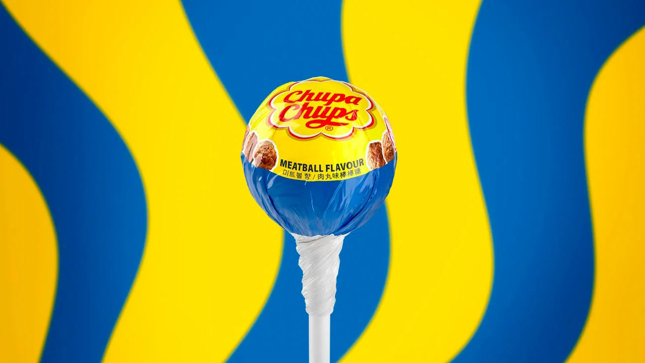 IKEA e Chupa Chups lançam edição limitada com sabor a almôndega