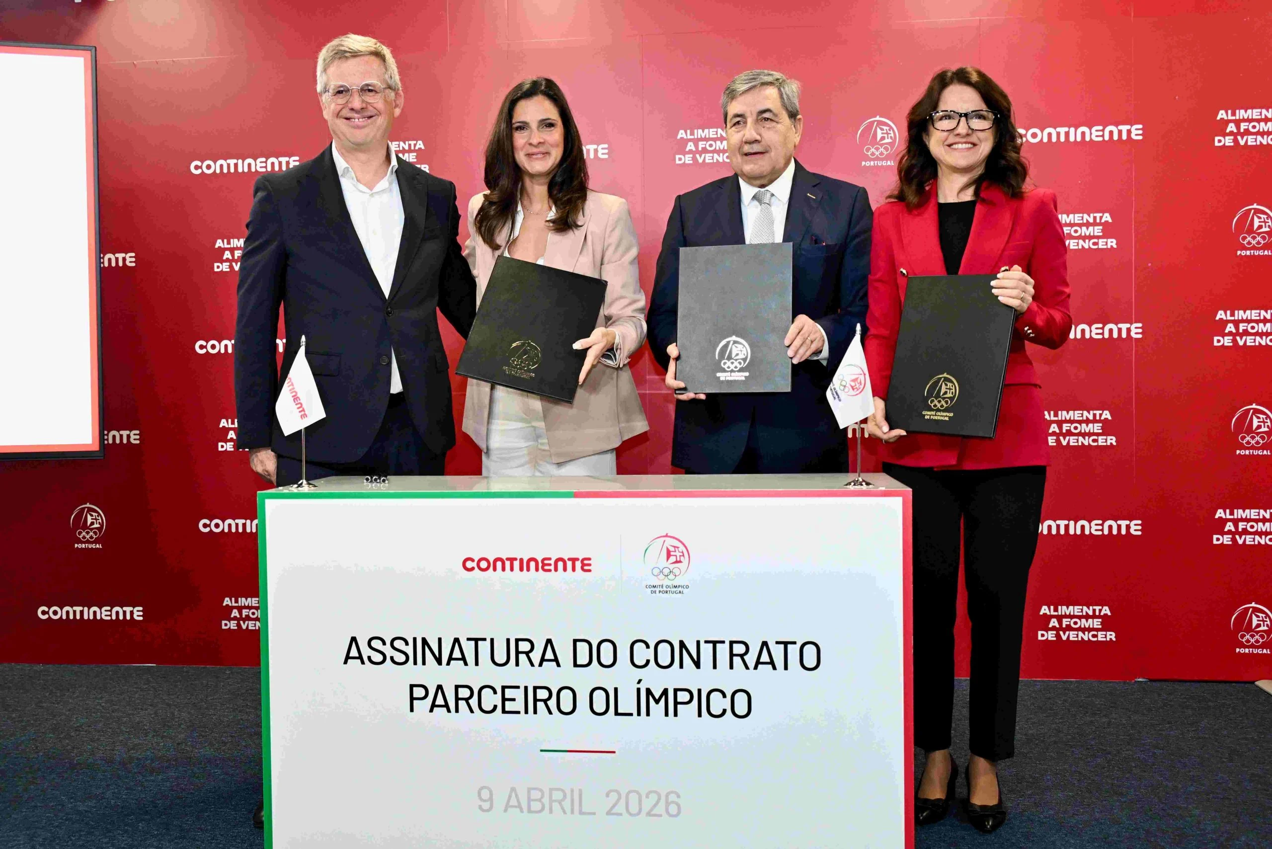 Continente alimenta a equipa olímpica nacional
