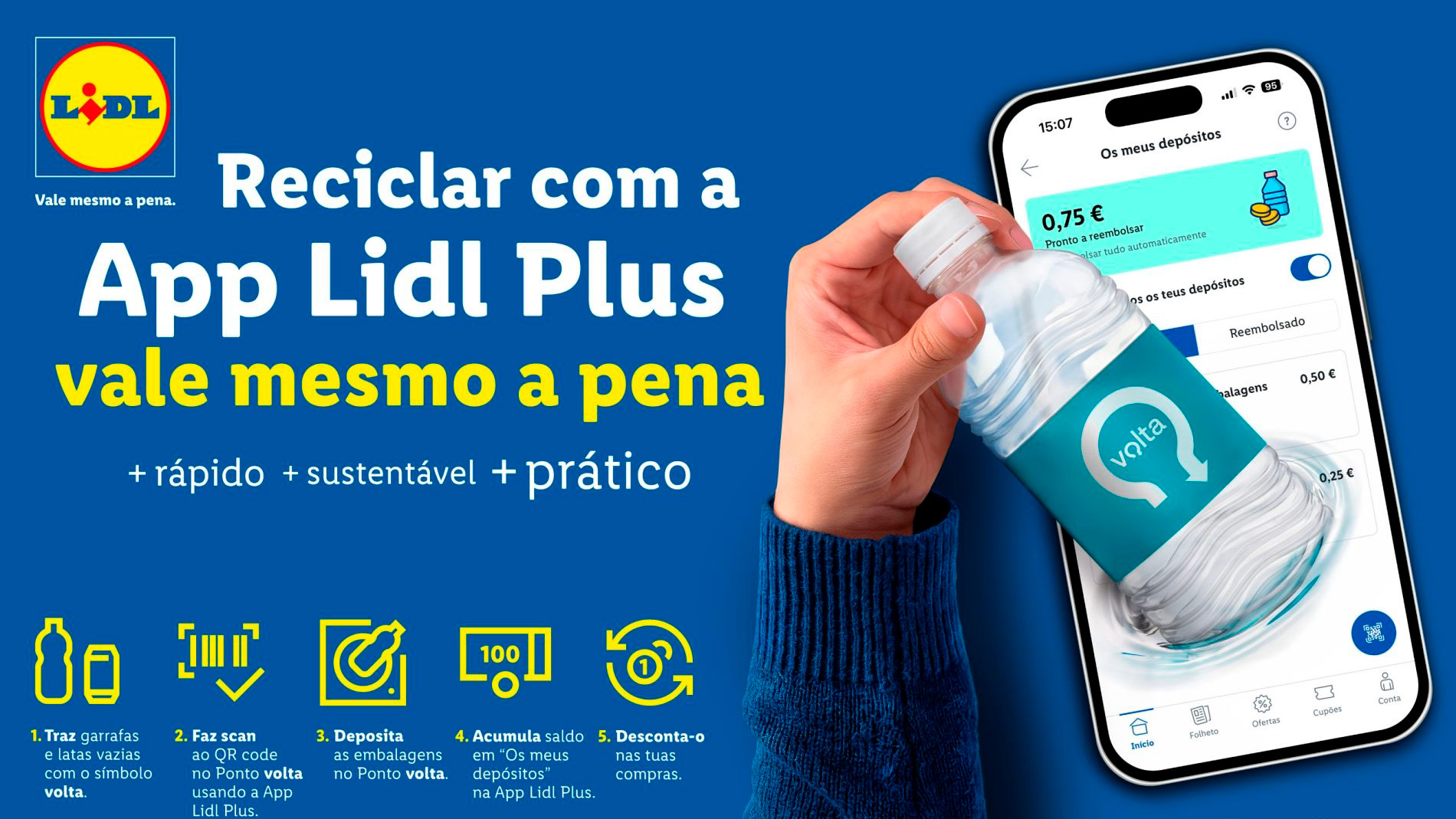 Lidl Portugal digitaliza sistema de reembolso de embalagens