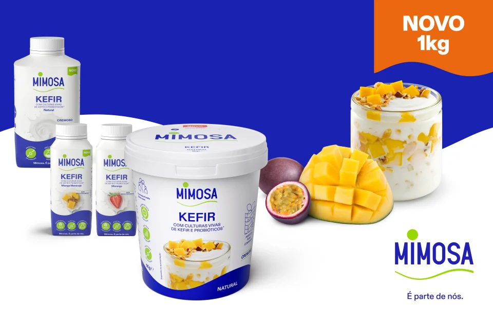 Mimosa reforça aposta em kefir com novo formato