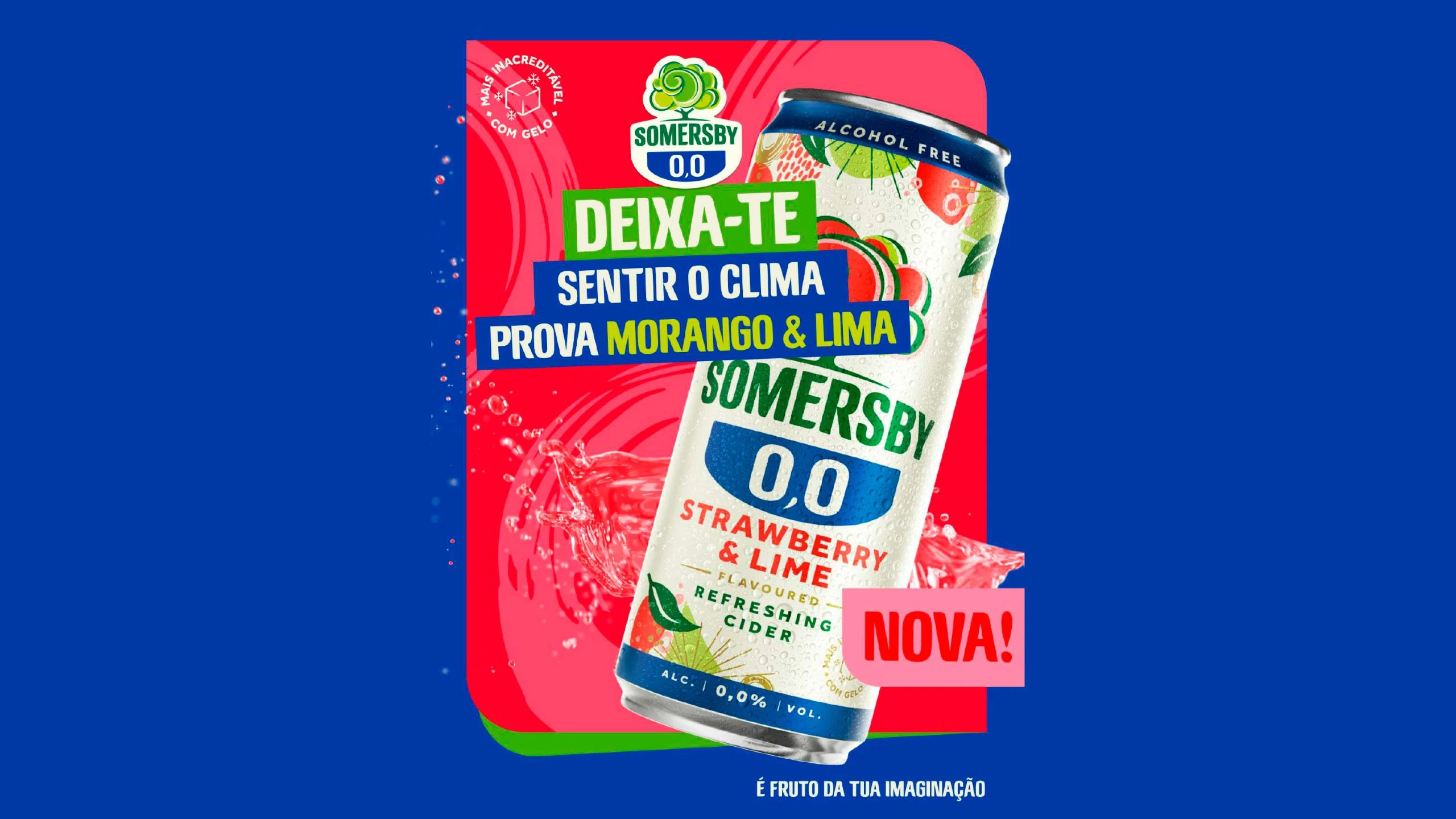 Somersby reforça liderança no segmento de sidra sem álcool com novo sabor