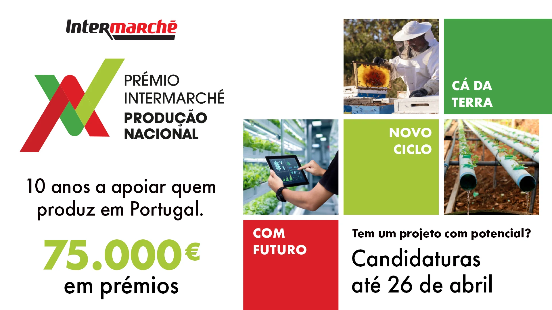 Intermarché introduz apoio financeiro no Prémio Produção Nacional