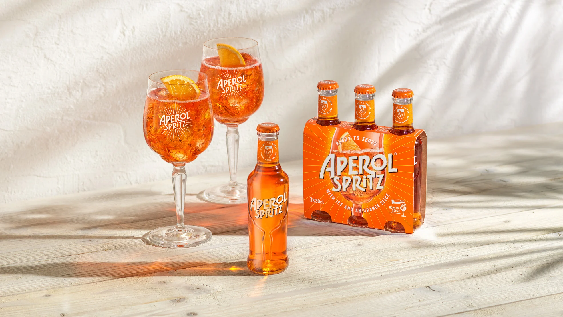 Aperol lança versão Ready to Serve do icónico Spritz
