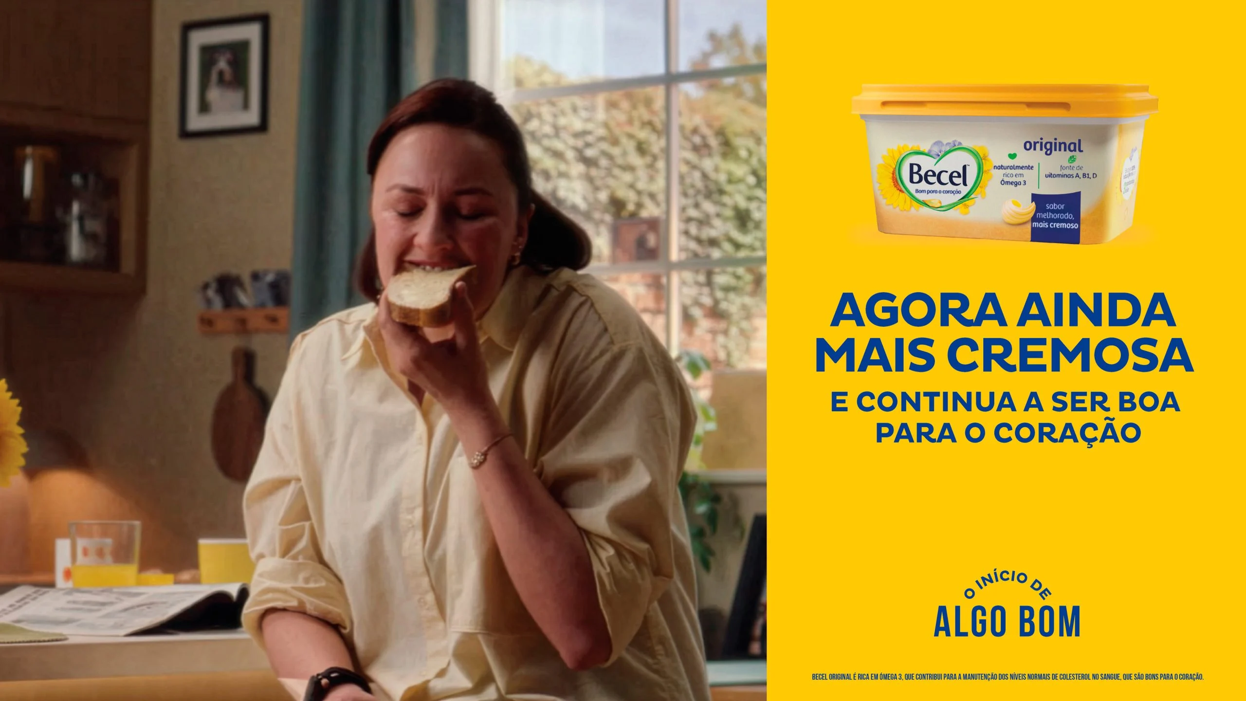 Becel lança campanha “O início de algo bom”