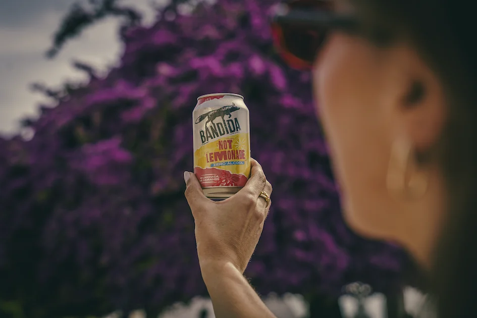 Bandida lança NOT LEMONADE Zero Álcool e estreia-se nas bebidas 0.0%