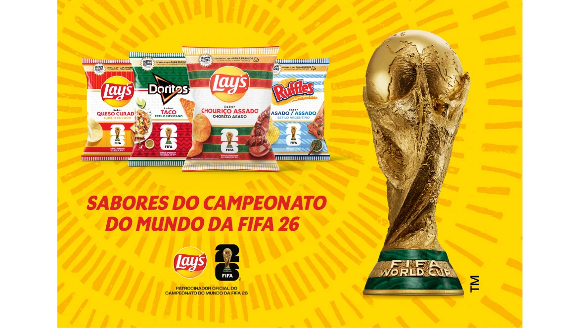 Lay’s lança edição limitada inspirada no Mundial FIFA 2026